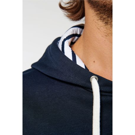 Kariban KA4013 kontraszt kapucnis pulóver