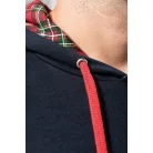 Kariban KA4013 kontraszt kapucnis pulóver