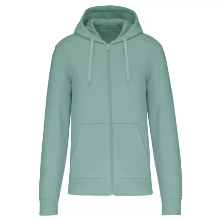 Kariban KA4030 MEN'S ECO-FRIENDLY HOODED SWEATSHIRT WITH ZIP FASTENING L