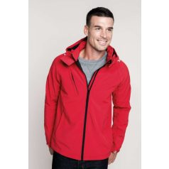 KA413 MEN'S DETACHABLE HOODED SOFTSHELL JACKET