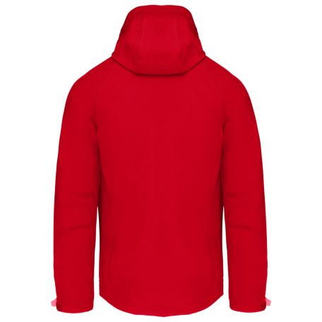 KA413 MEN'S DETACHABLE HOODED SOFTSHELL JACKET