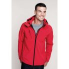 KA413 MEN'S DETACHABLE HOODED SOFTSHELL JACKET