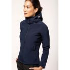 KA414 LADIES' DETACHABLE HOODED SOFTSHELL JACKET