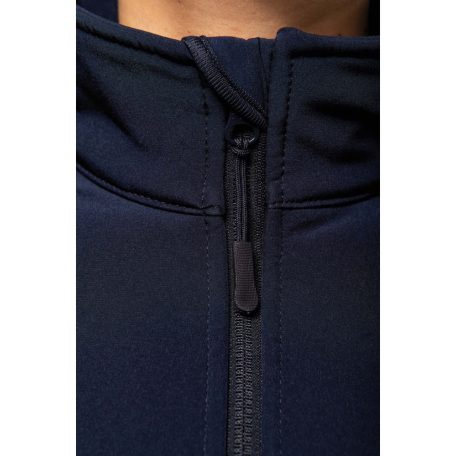 KA414 LADIES' DETACHABLE HOODED SOFTSHELL JACKET