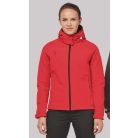 KA414 LADIES' DETACHABLE HOODED SOFTSHELL JACKET