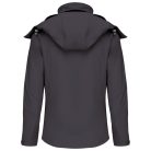 KA414 LADIES' DETACHABLE HOODED SOFTSHELL JACKET