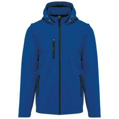  Kariban KA422 UNISEX 3 RÉTEGŰ SOFTSHELL KAPUCNIS KABÁT LEVEHETŐ UJJAKKAL XS