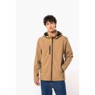 Kariban KA422 UNISEX 3 RÉTEGŰ SOFTSHELL KAPUCNIS KABÁT LEVEHETŐ UJJAKKAL XS