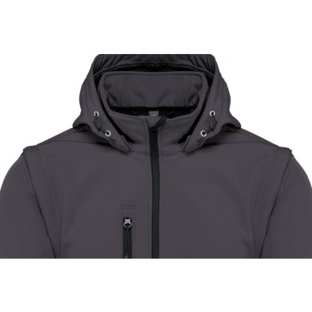 Kariban KA422 3 rétegű softshell kabát kapucnival