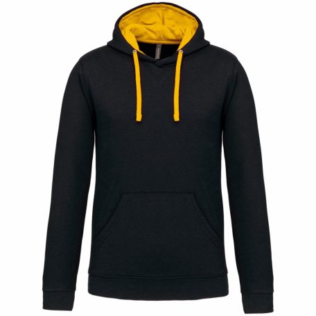 Kariban KA446 MEN'S CONTRAST HOODED SWEATSHIRT XS
