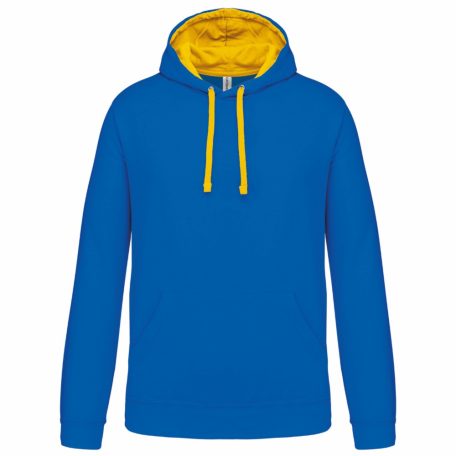 Kariban KA446 MEN'S CONTRAST HOODED SWEATSHIRT XL