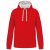 Kariban KA446 MEN'S CONTRAST HOODED SWEATSHIRT 4XL