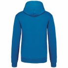 Kariban KA446 férfi pulóver kontrasztos kapucnival