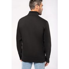 Kariban KA456 cipzáras pulóver csikos nyakkal