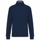 Kariban KA456 cipzáras pulóver csikos nyakkal