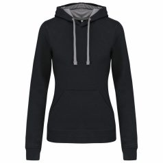 Kariban KA465 LADIES’ CONTRAST HOODED SWEATSHIRT 2XL