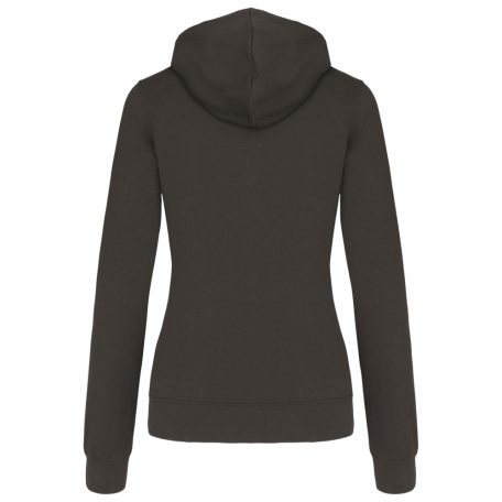 Kariban KA465 női pulóver kontrasztos kapucnival