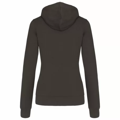 Kariban KA465 női pulóver kontrasztos kapucnival