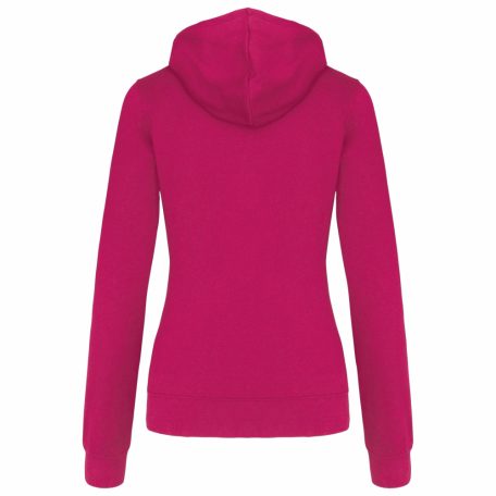 Kariban KA465 női pulóver kontrasztos kapucnival