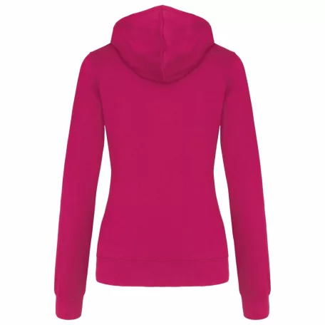 Kariban KA465 női pulóver kontrasztos kapucnival