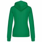 Kariban KA465 női pulóver kontrasztos kapucnival