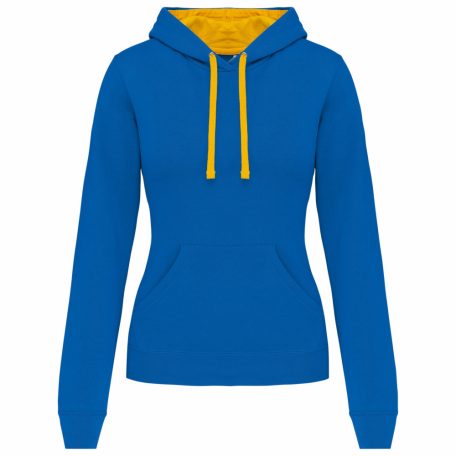 Kariban KA465 LADIES’ CONTRAST HOODED SWEATSHIRT L