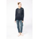 Kariban KA465 női pulóver kontrasztos kapucnival