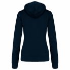 Kariban KA465 női pulóver kontrasztos kapucnival