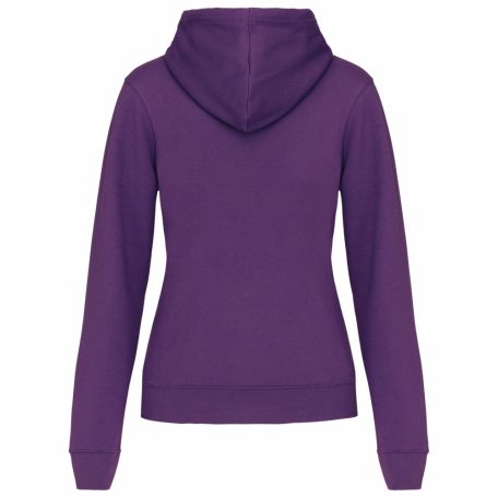 Kariban KA465 női pulóver kontrasztos kapucnival