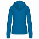 Kariban KA465 női pulóver kontrasztos kapucnival