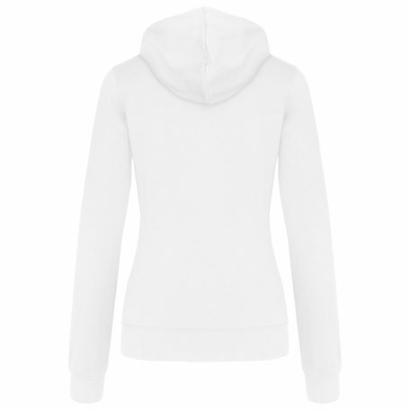 Kariban KA465 női pulóver kontrasztos kapucnival