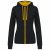 Kariban KA467 LADIES’ CONTRAST HOODED FULL ZIP SWEATSHIRT L