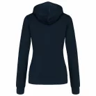 Kariban KA467 női cipzáros pulóver kontrasztos kapucnival