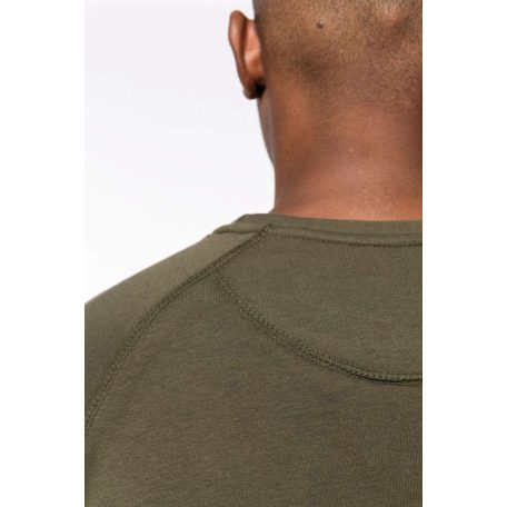 KA480 férfi kereknyakú pulóver organikus pamutból