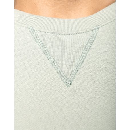 KA480 férfi kereknyakú pulóver organikus pamutból