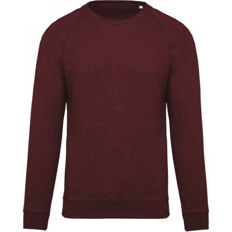 KA480 MEN'S ORGANIC COTTON CREW NECK RAGLAN SLEEVE SWEATSHIRT