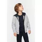 KA486 KIDS' FULL ZIP HOODED SWEATSHIRT