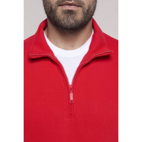 Kariban K487 nyakcipzáras pulóver