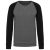 KA491 MEN'S TWO-TONE ORGANIC CREW NECK RAGLAN SLEEVE SWEATSHIRT