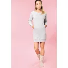 KA493 ORGANIC FLEECE LOUNGE DRESS
