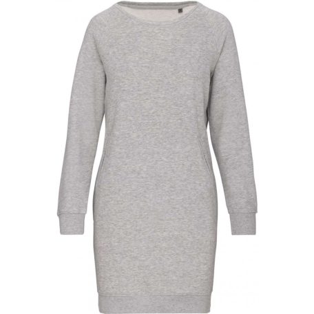 KA493 ORGANIC FLEECE LOUNGE DRESS