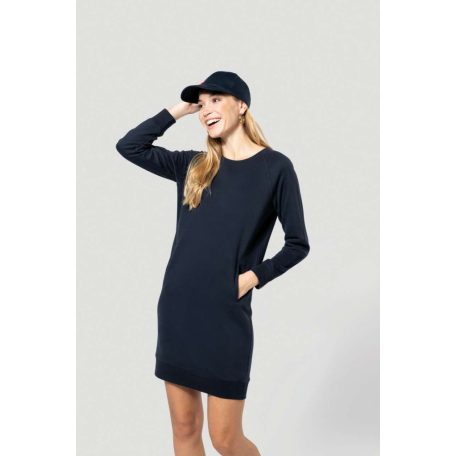 KA493 ORGANIC FLEECE LOUNGE DRESS