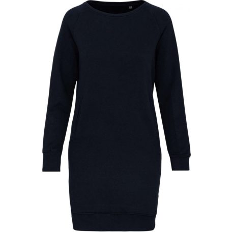 KA493 ORGANIC FLEECE LOUNGE DRESS