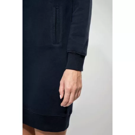KA493 ORGANIC FLEECE LOUNGE DRESS