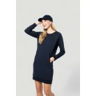 KA493 ORGANIC FLEECE LOUNGE DRESS