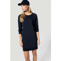 KA493 ORGANIC FLEECE LOUNGE DRESS