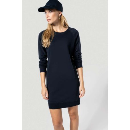 KA493 ORGANIC FLEECE LOUNGE DRESS