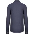 Kariban KA507 Jacquard kötésű hosszúujjú ing