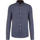 Kariban KA507 LONG-SLEEVED JACQUARD KNIT SHIRT M