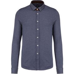 Kariban KA507 LONG-SLEEVED JACQUARD KNIT SHIRT S